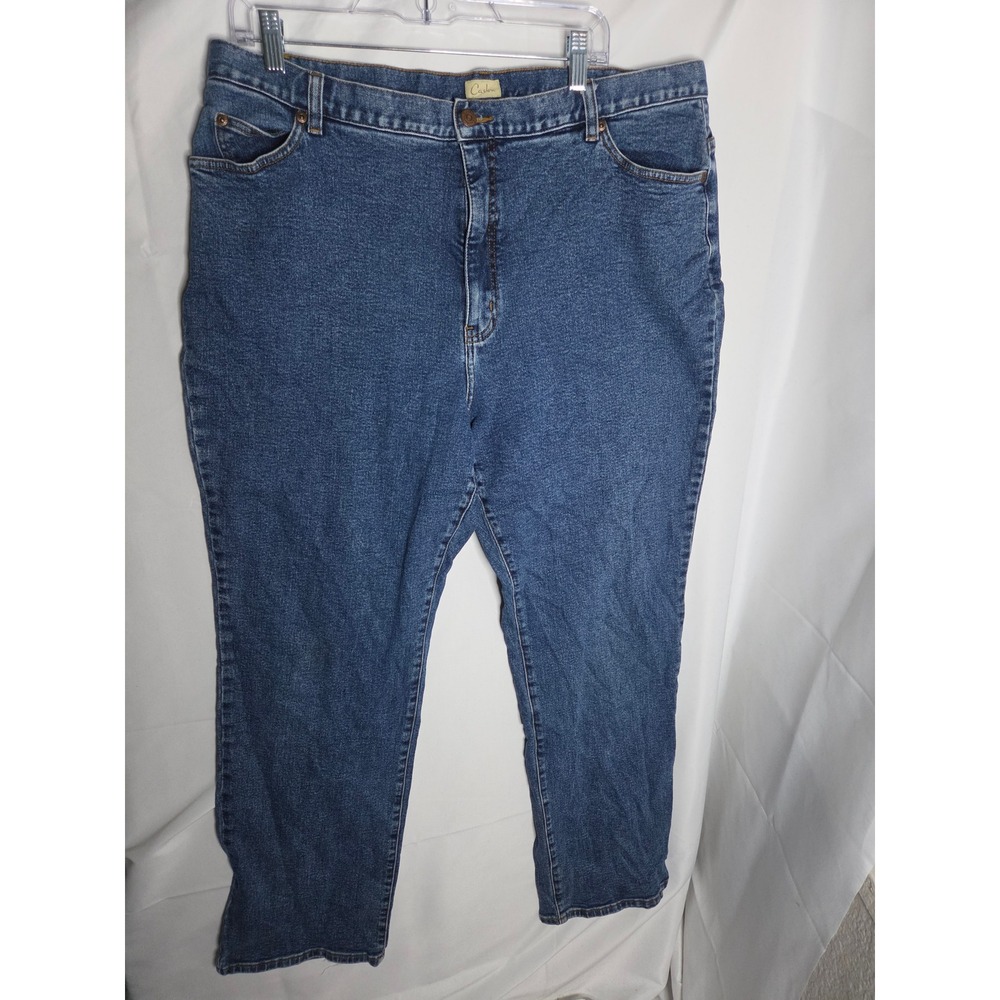 Caslon Jeans Women Blue Medium Regular High Straight EUC